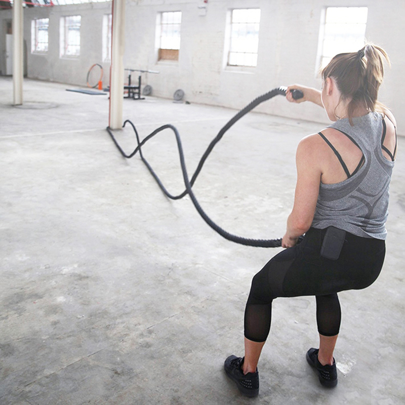 Crossfit No Equipment Workouts - Фитнес-канаты длиной 9 м/12 м/15 м