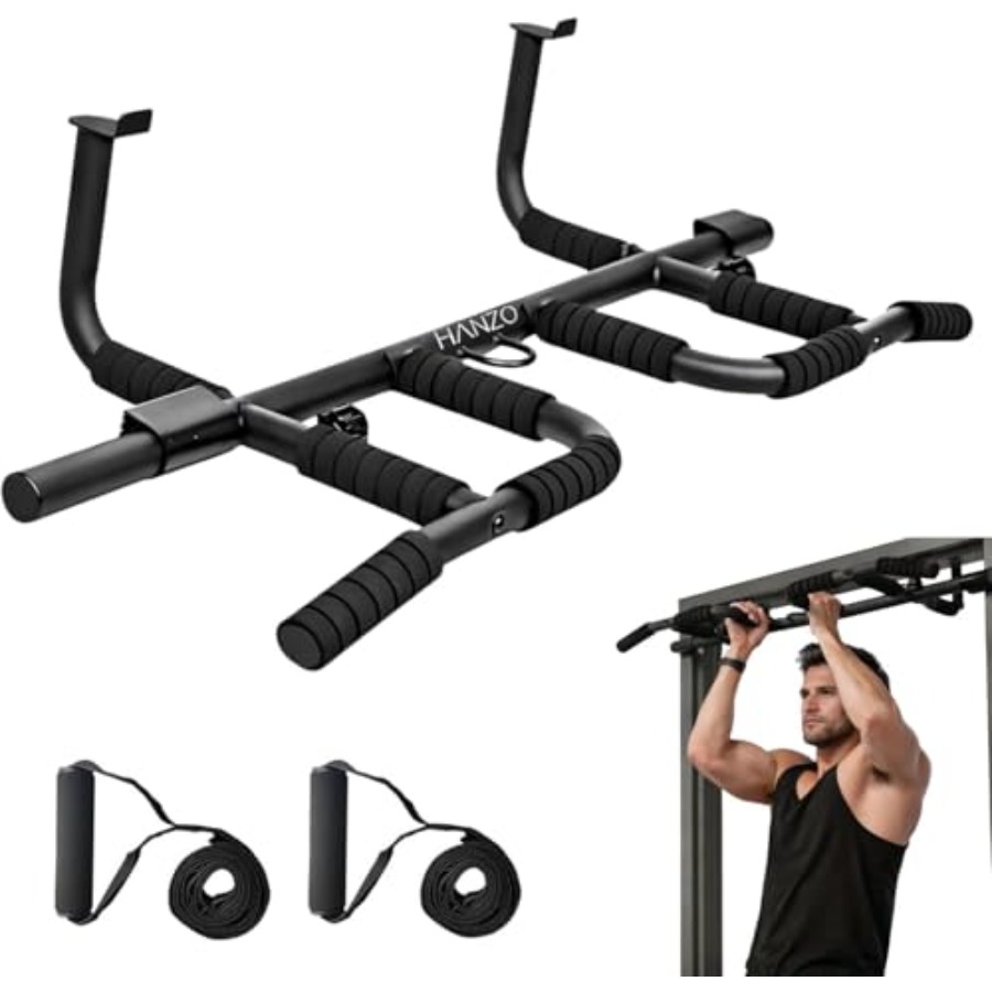 Pull Up Bar Grip - Турник для дверного проема с подвесными