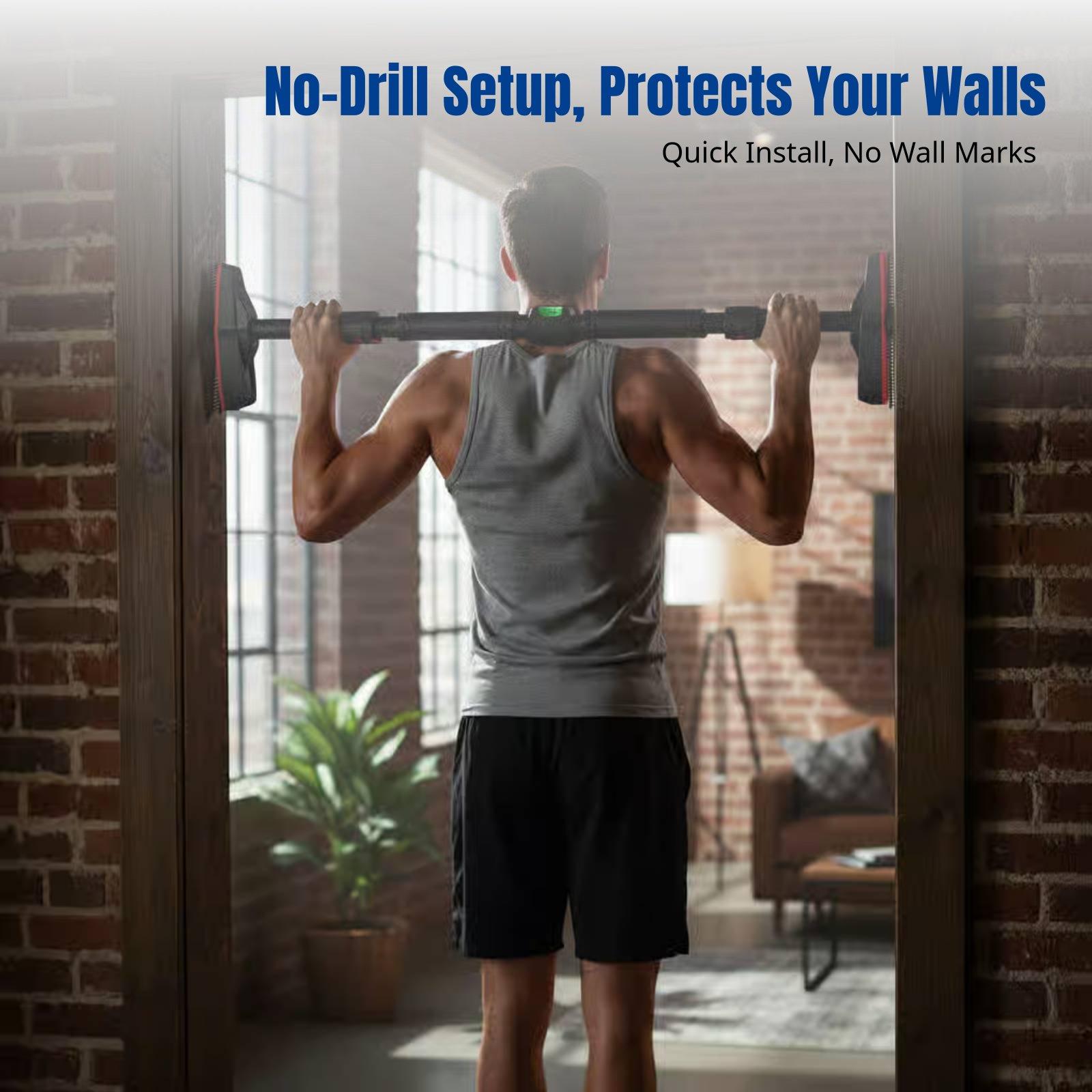 Pull Up Bar Grip - Прочный турник для дверного проема из