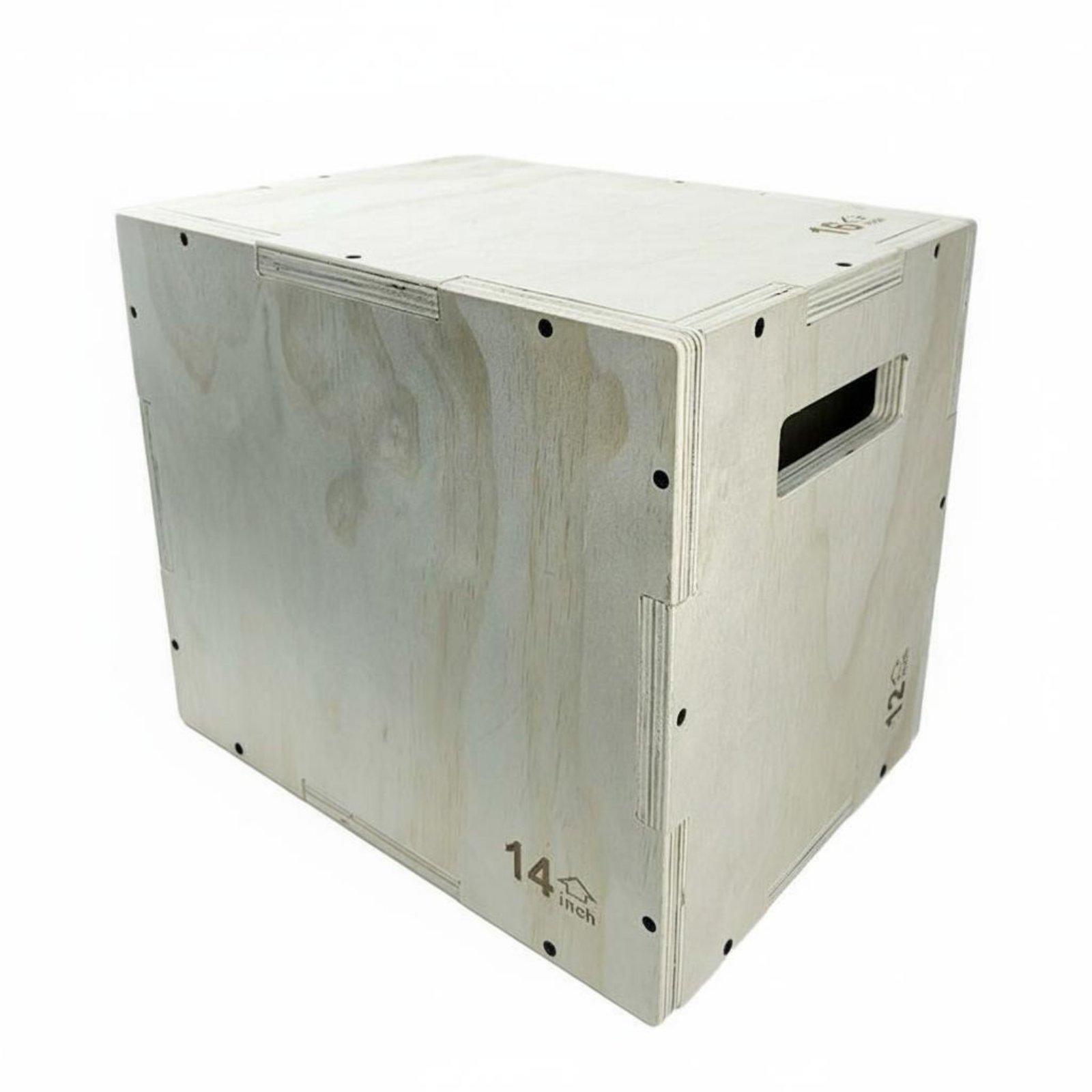 Box Jump Plyo - Прочная тренировочная платформа для прыжков, деревянный