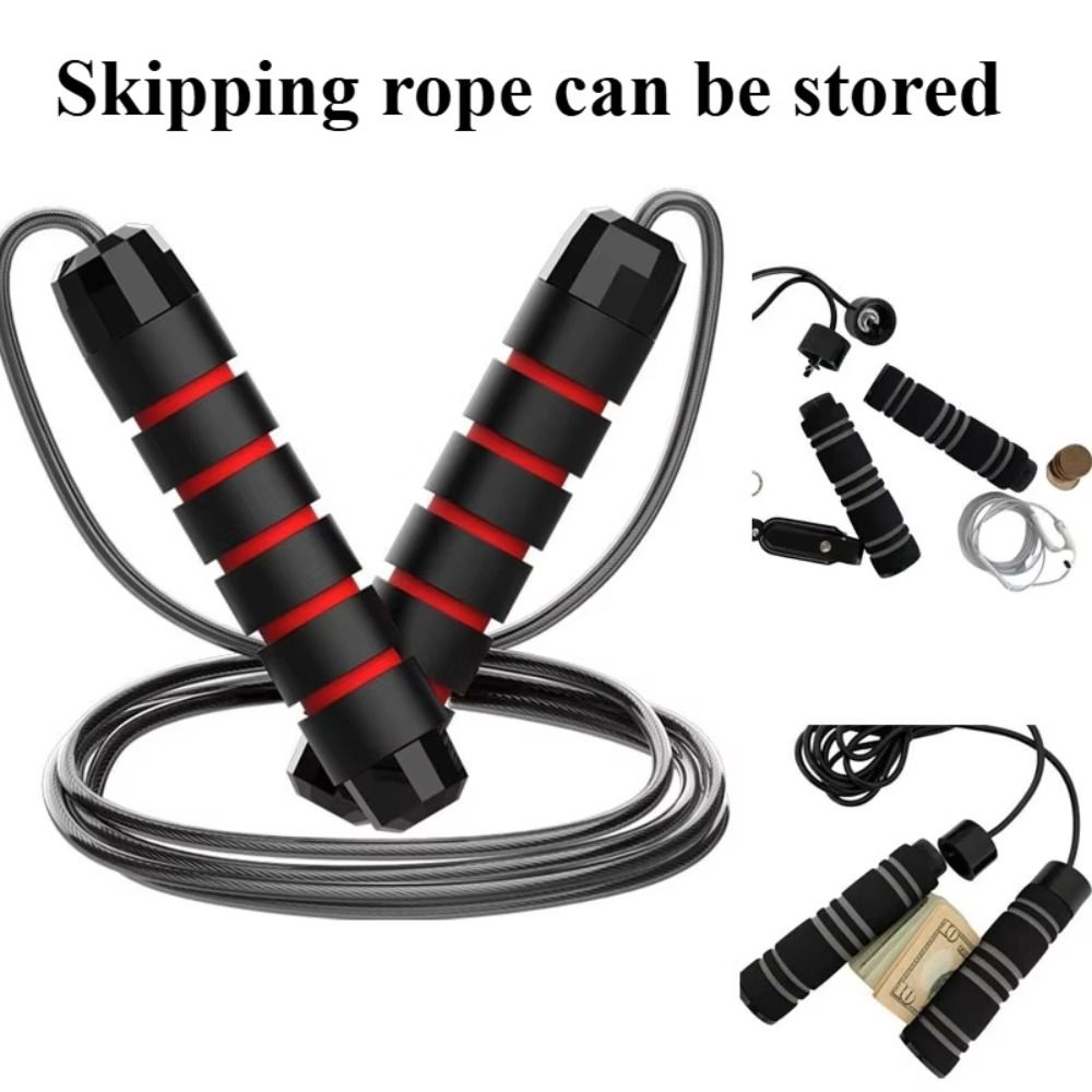 Скакалка с регулируемой длиной – обзор и цена Jump Rope Speed Bearing