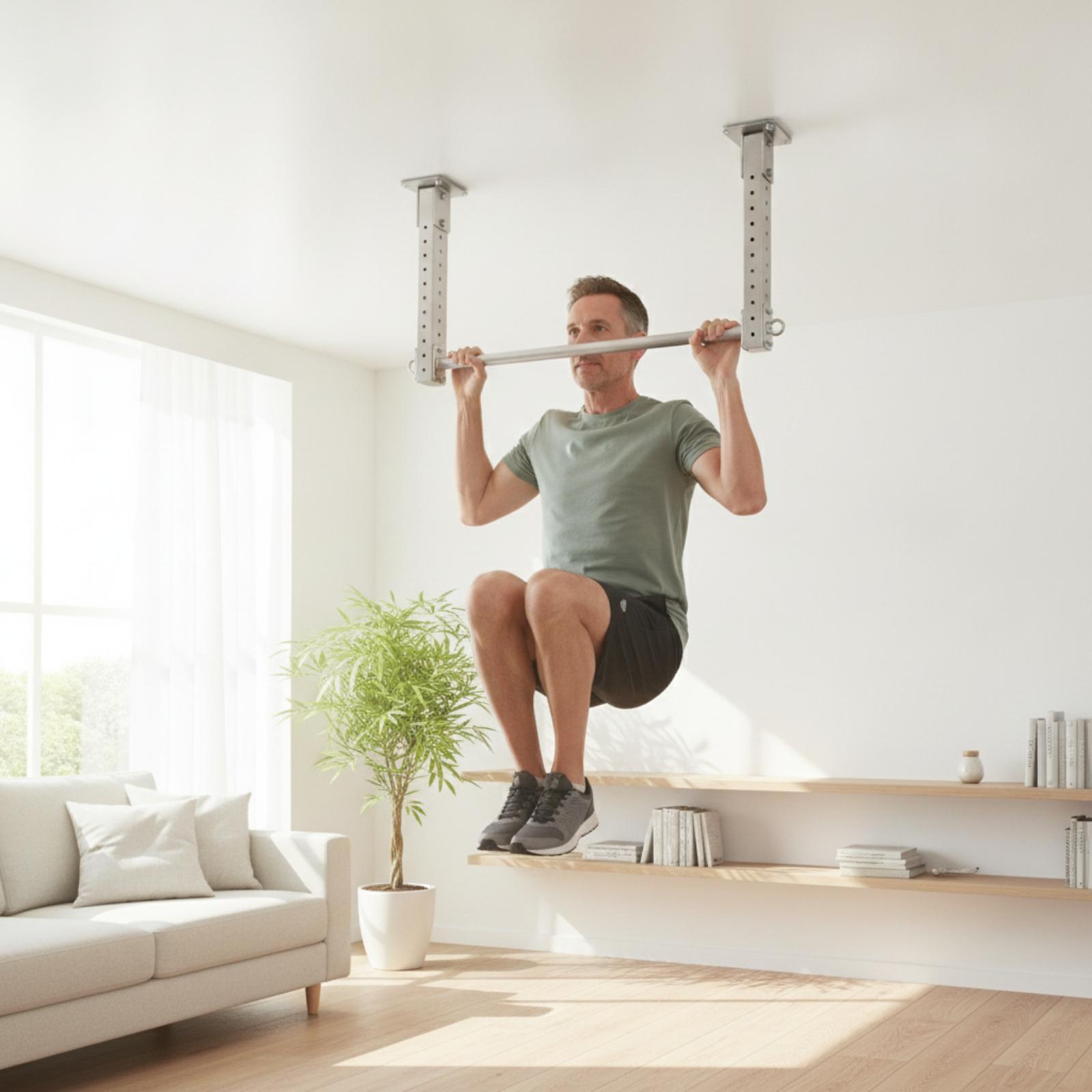 Прочная регулируемая потолочна – обзор и цена Pull Up Bar Grip